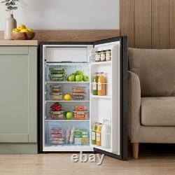 106 Litre Free Standing Under Counter Fridge Freezer Single Door, LED Lighting