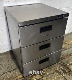 2022 Foster HR150 3D Undercounter Fridge 3 Drawer 13-106 150 Litres