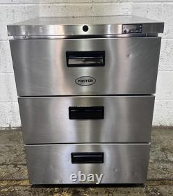 2022 Foster HR150 3D Undercounter Fridge 3 Drawer 13-106 150 Litres