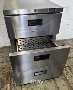 2022 Foster HR150 3D Undercounter Fridge 3 Drawer 13-106 150 Litres