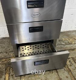 2022 Foster HR150 3D Undercounter Fridge 3 Drawer 13-106 150 Litres