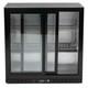 2 Sliding Glass Door Undercounter Display Fridge Bar Cooler New Kbc2sl Only &pound;495