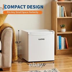 45L Under Counter Fridge Freezer Freestanding 5-Level (0-18°c) Energy-Save white
