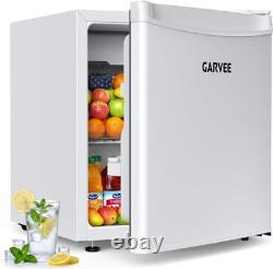 45L Under Counter Fridge Freezer Freestanding 5-Level (0-18°c) Office home white