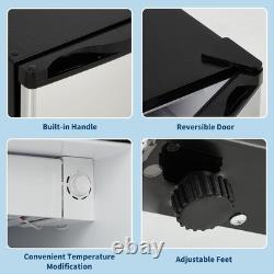 45L Under Counter Larder Fridge Freestanding Mini Fridge Temperature Control