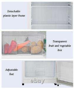 48 CM Small Fridge Freezer 70/30 Built-in Refrigerator Under Counter Frost Free