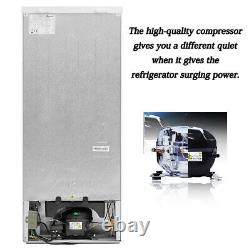 48 CM Small Fridge Freezer 70/30 Built-in Refrigerator Under Counter Frost Free