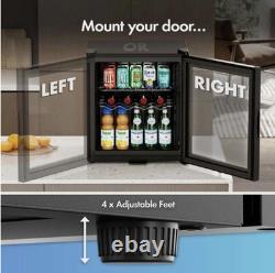 50L Drinks Fridge with Removable Shelves Brand New Vonhaus