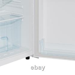 70L Dual Door Compact Refrigerator Adjustable Thermostat Freestand Small Fridge
