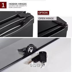 80L Drinks Fridge Beer Wine Beverage Cooler Glass Door Under Counter Chiller