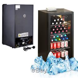 85L Under Counter Drink Beer Glass Display Chiller Cooler Fridge Home Bar 5-Tier