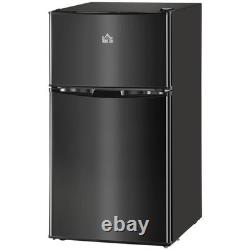 88L Small Refrigerator Under Counter Fridge Freezer Drawer Shelves Inner Light