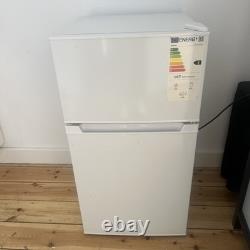 88L Under Counter Fridge Freezer Small Refrigerator 5-Setting White