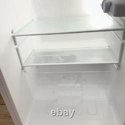 88L Under Counter Fridge Freezer Small Refrigerator 5-Setting White