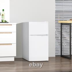 88L Under Counter Fridge Freezer with 5-Setting Thermostat