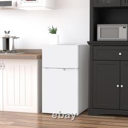 88L Under Counter Fridge Freezer with 5-Setting Thermostat