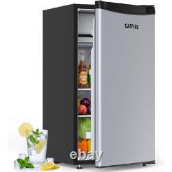 90L Fridge Under Counter Larder Refrigerator Stainless Steel Energy Efficient