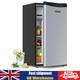 90l Mini Fridge Under Counter Fridge Freezer With Adjustable Temperature Control