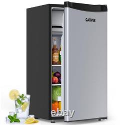 90L Under Counter Fridge Freezer Freestanding with 5-Level (0-18°c) Office home