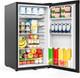 90l Under Counter Fridge, Small Fridge With Reversible Door & Chiller Box, 7-sta