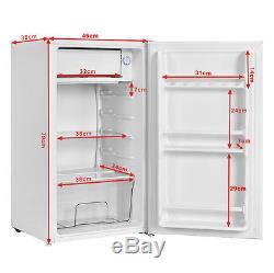 90 Litres A+ Fridge Undercounter Larder With Icebox Chill Box Drink Cooler New