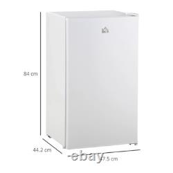 91L Freestanding Under Counter Fridge Freezer Chiller Box Home Office Kitchen