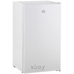 91L Freestanding Under Counter Fridge with Chiller Box Reversible Door White