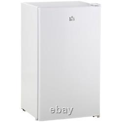 91L Freestanding Under Counter Fridge with Chiller Box Reversible Door White