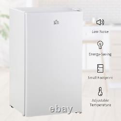 91L Freestanding Under Counter Fridge with Chiller Box Reversible Door White