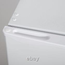91L Freestanding Under Counter Fridge with Chiller Box Reversible Door White