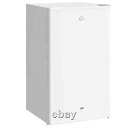 91L Freestanding Under-Counter Fridge with Lock White