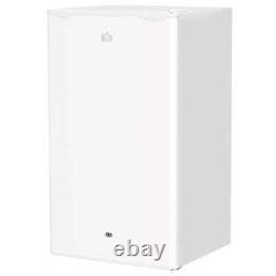 91L Freestanding Under-Counter Fridge with Lock White