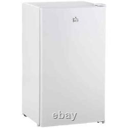 91 Litre Freestanding Under Counter Fridge Freezer with Chiller Box, Reversible