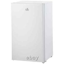 91 Litre Freestanding Under Counter Fridge Freezer with Chiller Box, Reversible