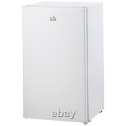 91 Litre Freestanding Under Counter Fridge with Chiller Box, 47.5cm Wide White