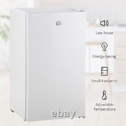 91 Litre Freestanding Under Counter Fridge with Chiller Box, 47.5cm Wide White