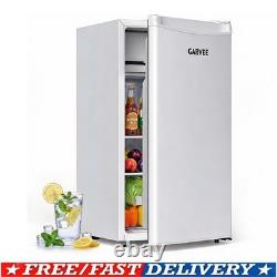 92L Mini Counter Top Fridge Portable Upright Single Door Fridge for Bedroom