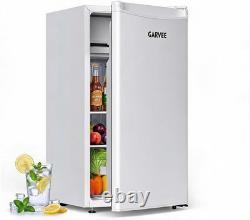 92L Mini Counter Top Fridge Portable Upright Single Door Fridge for Bedroom