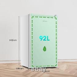 92L Under Counter Fridge With LED Lighting Adjustable Temperature Control