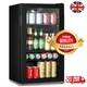 93l Under Counter Fridge, Adjustable Temperature (2-15°c), Led Lighting Cooler