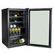 93 Litre Under Counter Glass Door Display Beer/wine Fridge Pub Bar Restuarant