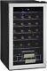 95l 33 Bottles Under Counter Wine Fridge Beverage Cooler Stainless Steel Bar