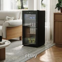 99Litre Drinks Cooler Under Counter Fridge Beverage Refrigerator with Child Lock
