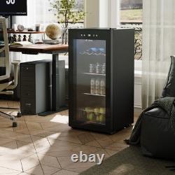 99Litre Drinks Cooler Under Counter Fridge Beverage Refrigerator with Child Lock