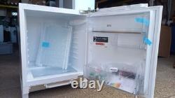 AEG 6000 Series 133 L Integrated Under Counter Larder Fridge White NSK6I82EF