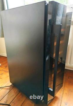 AEG AWS4020B5B Under-Counter Wine Fridge Black Glass, 5 Shelves, Display