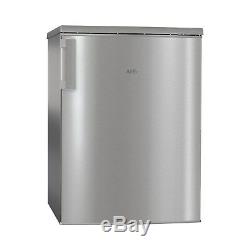 AEG RTB8152VAX Undercounter Larder Fridge Stainless Steel Look Door RTB8152VAX