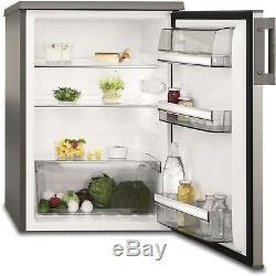 AEG RTB8152VAX Undercounter Larder Fridge Stainless Steel Look Door RTB8152VAX