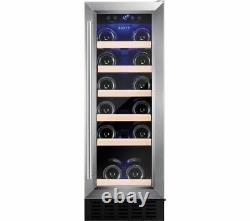 AMICA AWC300SS Wine Cooler Drinks Fridge Stainless Steel Currys
