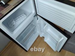 Abode Under Counter Fridge Freezer 85L Freestanding Black 2 Door A85UCFF482E1B